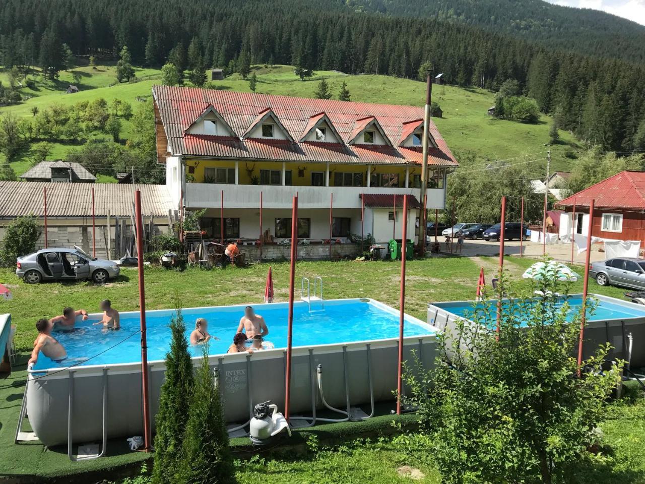 Pensiunea Serbeca Brosteni Bagian luar foto